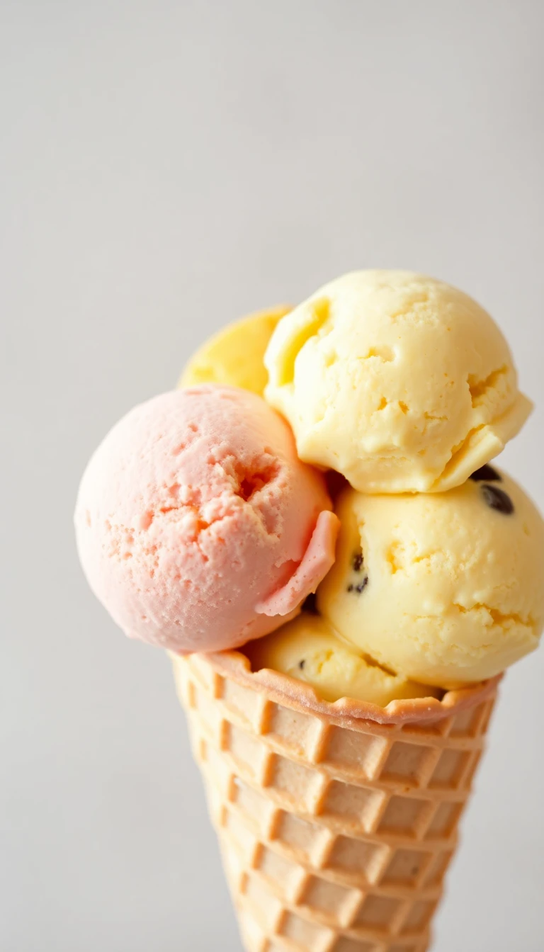 Cono de helado de chocolate ecuatoriano